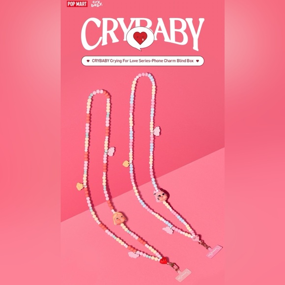 CRYBABY Crying For Love Series-Phone Charm
Blind Box- You’re Purr-Fect - Picture 2 of 3